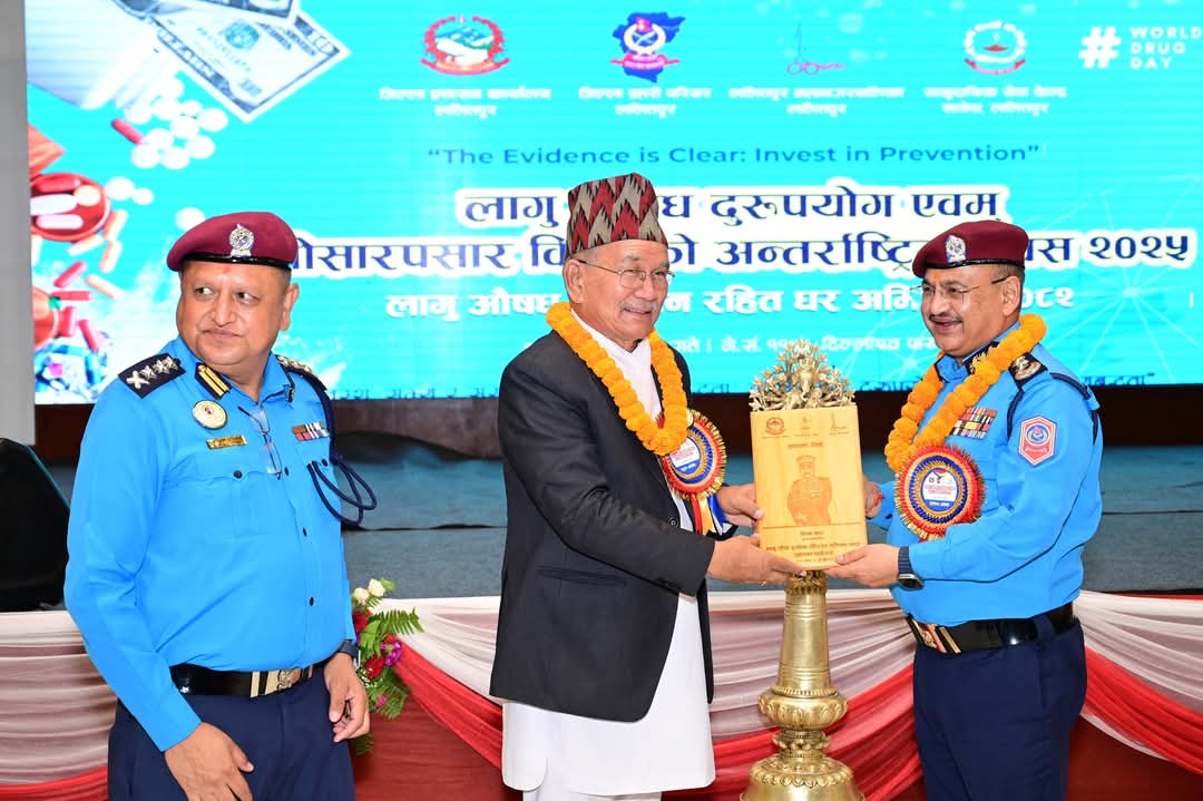 ललितपुरमा ‘लागूऔषध दुर्व्यसनरहित घर अभियान’ सुरु